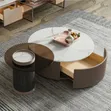 Stylish 2-in-1 Center Table with Storage - 2