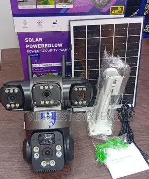 Solar Powered Low Power Security Camera