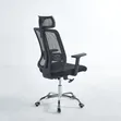 Executive Mesh Office Chair with Headrest - 2
