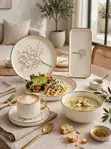 32-Piece Ceramic Dinner Set - 3