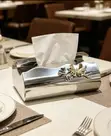 Luxury Stainless Steel Tissue Box - 3