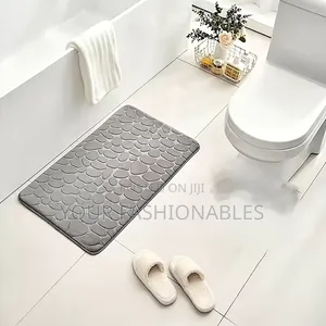 Soft Pebbles Bath Mat Mai Girma (Blue, Grey da Pink)
