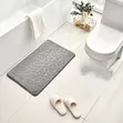 Soft Pebbles Bath Mat Mai Girma (Blue, Grey da Pink) - 1