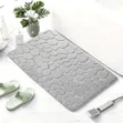 Soft Pebbles Bath Mat Mai Girma (Blue, Grey da Pink) - 2