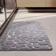 Soft Pebbles Bath Mat Mai Girma (Blue, Grey da Pink) - 3
