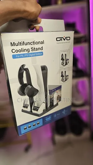 PS5 Multifunctional Cooling Stand - 1 Week Used