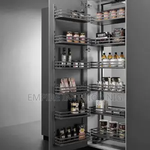 Grey Luxury Kitchen Pantry