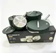 Uakeem 8pcs Ceramic Induction Pot Set - 1