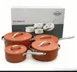 Uakeem 8pcs Ceramic Induction Pot Set - 2
