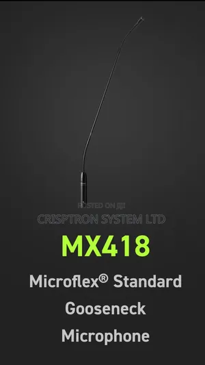 Shure MX418S Gooseneck Microphone