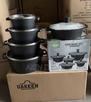 Uakeem Quality 10-Piece Granite Pot Set