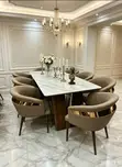 Modern 6-Seater Dining Table Set - 2