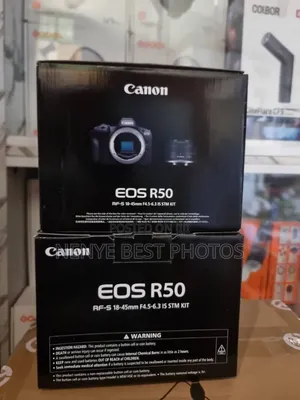 Canon EOS R50 RF-S 18-45mm f/4.5-6.3 IS STM Kit