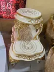Executive Royal Center Table with Side Stools - 2