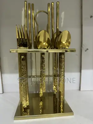 Luxury Cutlery Set - Gold