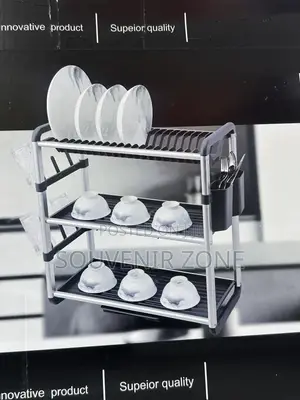 Brand New Gold Aluminum Plate Rack