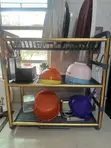 Brand New Gold Aluminum Plate Rack - 2