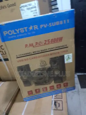 Polystar PV-SUB811 2.1 Channel Sound System