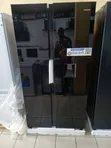 Polystar Inverter Fridge Side by Side Mirror Black - 4