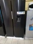 Polystar Black Two-Door Refrigerator - 4