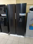 Polystar Black Two-Door Refrigerator - 5