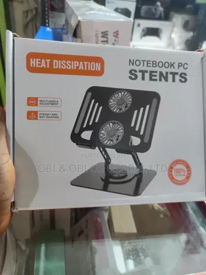 Sabon Iron Laptop Stand mai Fan