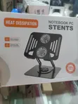 Brand New Iron Laptop Stand with Fan - 3