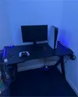 Executive Gaming Workstation - Black Glossy Finish - 1