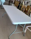 White Rectangular Imported Event Table - 2