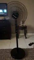 Binatone Standing Fan - Black - 1