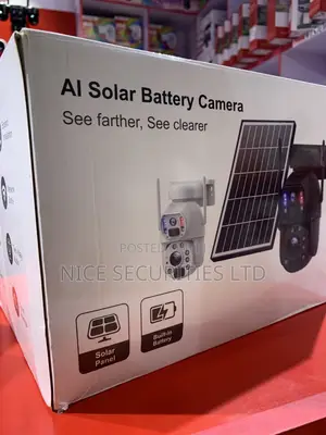 World Vision AI Kamara Mai Amfani Da Hasken Rana 12MP 4G LTE Cikakken Launi