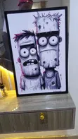 The DOUBLE TAKE Pop Art Wall Frame 60x40cm - 1