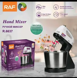 2L Raf Stand Mixer with Stainless Bowl (250W)