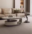 2-in-1 Sturdy Marble Center Table - 1