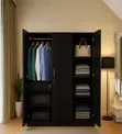 Home Interiors Wardrobe 3 Kofa - Sabon Abu - 3