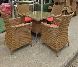 4-Set Outdoor Classic Rattan Furniture Set