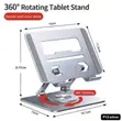 Rotating Tablet & Laptop Stand - 2