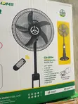 Solar Fan with Panel and Remote Control - 1