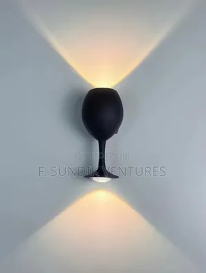 18cm Kofin Giya Hasken Bango - Sabon LED