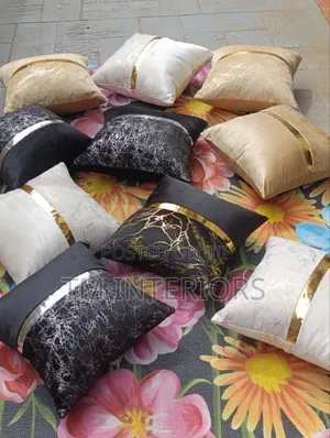 Classy Gold and Black Throw Pillows & Covers