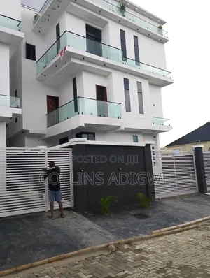 5-Bedroom Fully Detached Duplex with BQ & Pool in Sangotedo