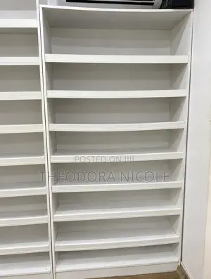 7ft Used Shoe and Bag Rack