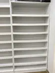 7ft Used Shoe and Bag Rack - 1