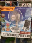 Qasa 18-Inch Rechargeable Standing Fan - 1