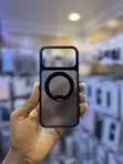 Kasuwar Karfe ta iPhone 18 Pro Max/Pro, 17 Pro Max/Pro tare da Zoben Tsayawa - 2