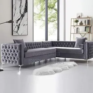 Home Interiors L-Shaped Sofa - Brand New