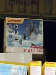Qasa 18" Wall Fan - 1