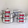 6-Piece Bakin Karfe Pot Set - 1
