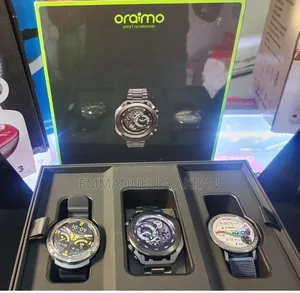 Oraimo Smartwatch with AMOLED Display & Health Tracking