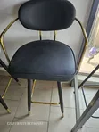 Sashin Bar na Katako da Zama na Velvet/Fata - 2